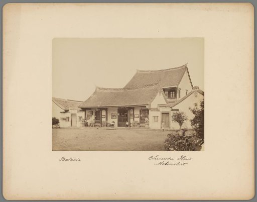 House of Khouw Yauw Kie, Captain of the Chinese, on the Molenvliet, Batavia