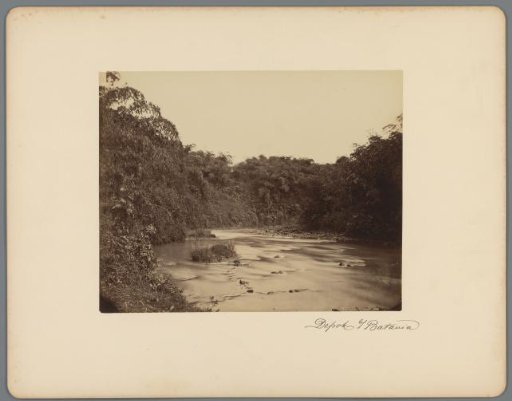 River near Depok, between Batavia and Buitenzorg