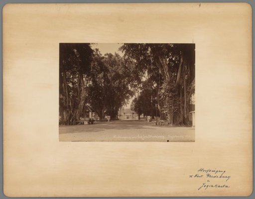 View of Fort Vredeburg in Jogjakarta