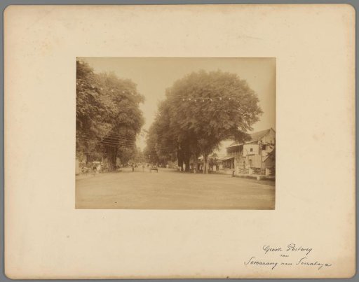 View of the Great Post Road, between Semarang and Soerabaja