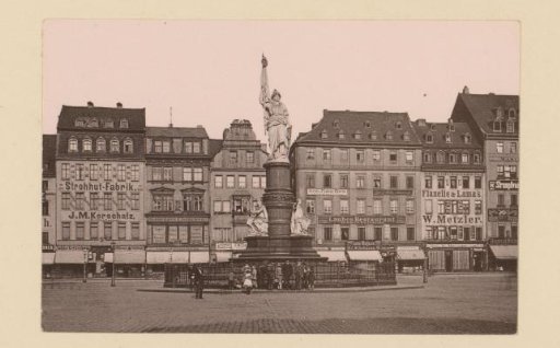 Monument to the Franco-German War on the Altmarkt, Dresden