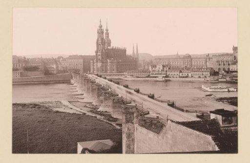 View of Dresden with the Augustusbrücke