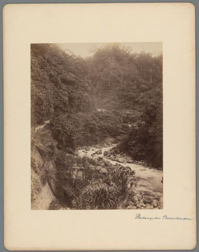 River and forests in West Sumatra
