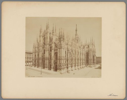 Exterior of Milan Cathedral