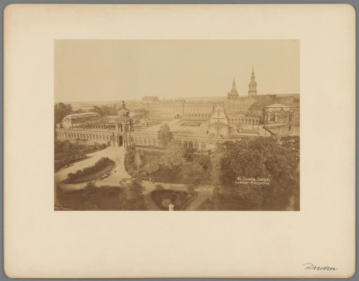 View of the Zwinger, Dresden