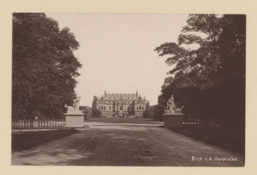 View of the Palace in the Grosser Garten, Dresden