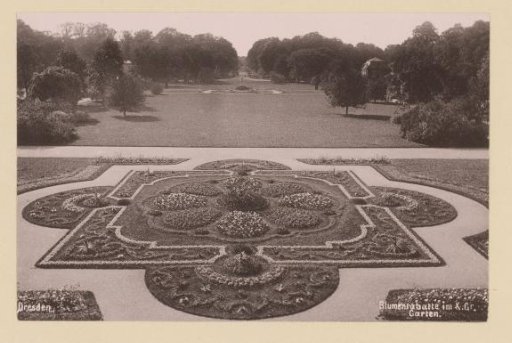 Flower Gardens in the Grosser Garten, Dresden