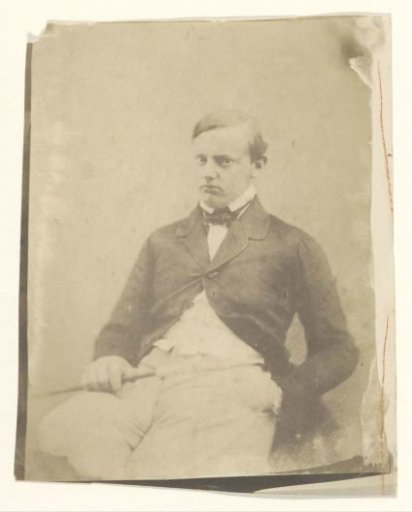 Portrait of an unknown young man