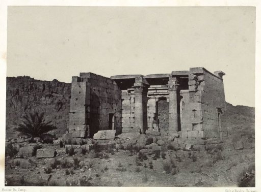 View of the southern temple of Taffeh, Egypt