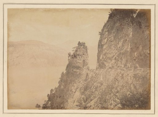 View of the Axenstrasse, Switzerland