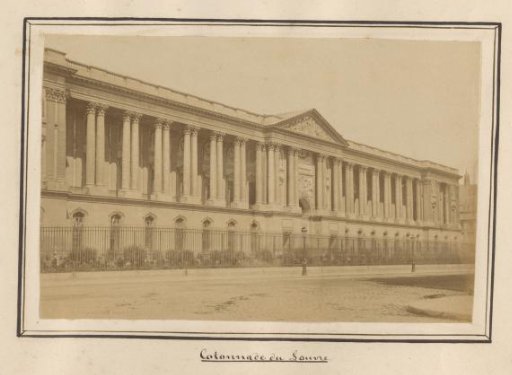 Exterior of the Louvre, eastern side