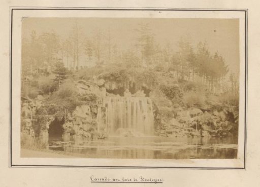 Waterfall in the Bois de Boulogne