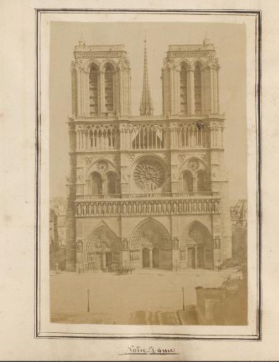Facade of Notre-Dame de Paris