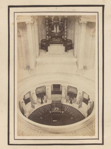 Tomb of Napoleon Bonaparte in the Hôtel des Invalides in Paris