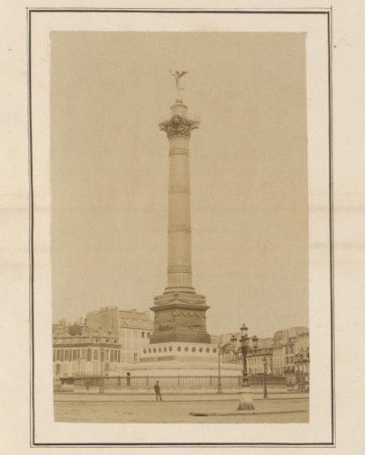 Monument on the Place de la Bastille, Paris