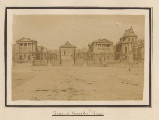 Facade of the Palace of Versailles