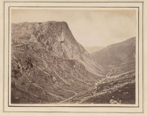 View from Honister Pass, England