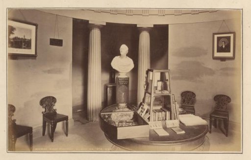 Interior of the monument to poet Robert Burns, Alloway