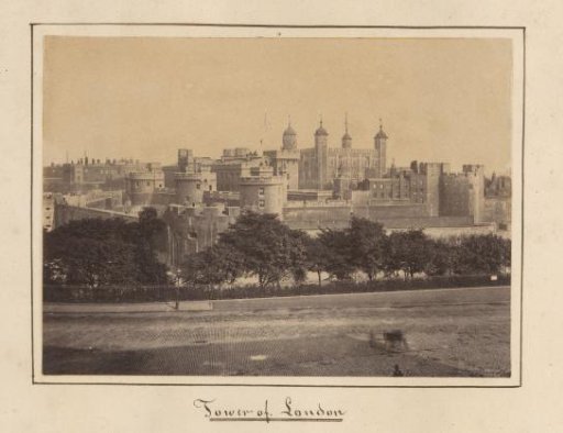 View of the Tower of London