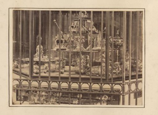 British Crown Jewels in the Tower of London