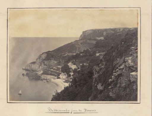 View of the bay of Babbacombe, near Torquay