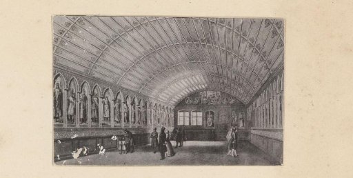 Reproduction of a Steel Engraving of an Exhibition