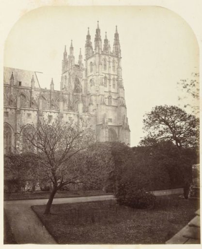 Exterior View of Canterbury Cathedral