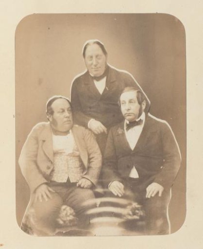 Portrait of the Oppenheim family, brothers-in-law of the photographer