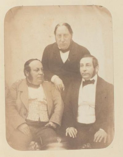 Portrait of the Oppenheim family, brothers-in-law of the photographer