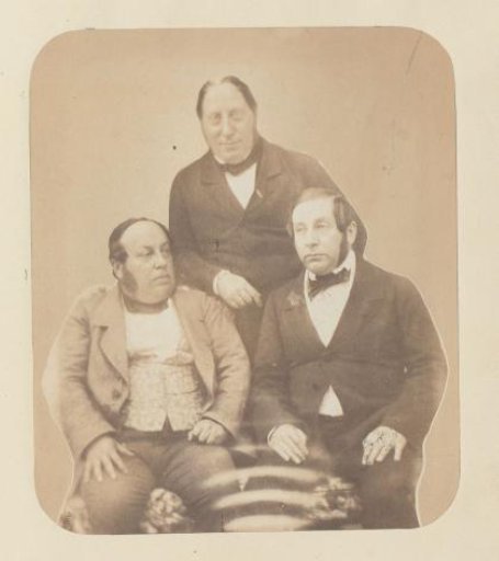 Portrait of the Oppenheim family, brothers-in-law of the photographer