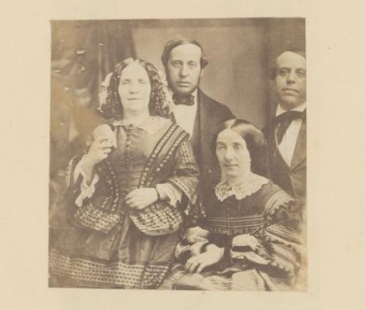 Group Portrait of Euphrosine Asser-Oppenheim with Her Brothers and Her Sister Elisa Beer-Oppenheim