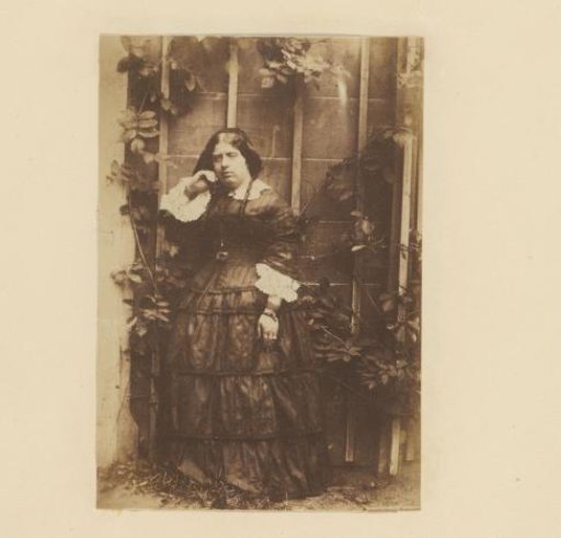 Portrait of Caroline Asser in a Garden