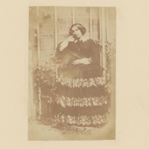 Portrait of a Woman in a Garden