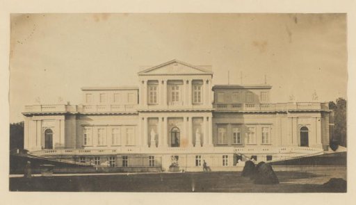 View of the Welgelegen Pavilion in Haarlem