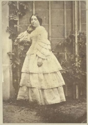 Portrait of a Young Woman in a Garden