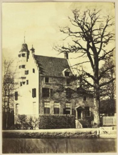 View of House Oudaan at Breukelen on the Vecht