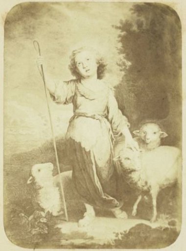 Print of Christ as the Good Shepherd