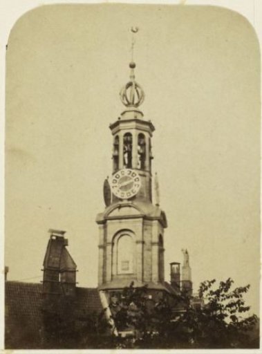 View from the photographer's house on the Munttoren in Amsterdam