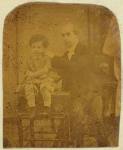 Self-Portrait with His Son Lodewijk