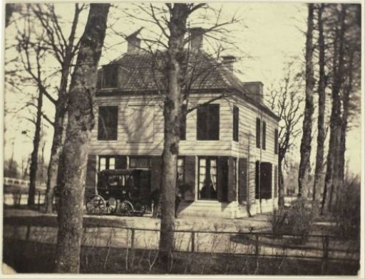 View of a House in a Park