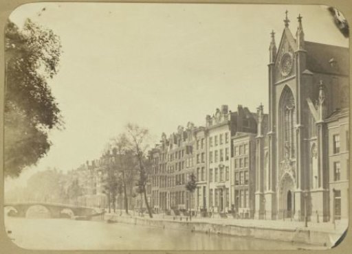 View of the Keizersgracht in Amsterdam