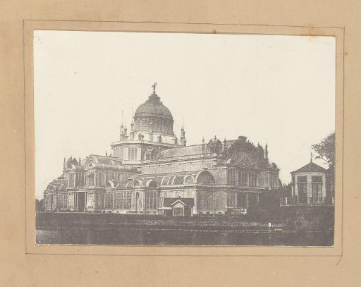 The Paleis voor Volksvlijt in Amsterdam shortly after its opening