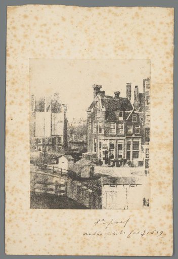 View of the Rondeel Inn in Amsterdam from the photographer's house