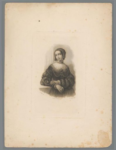 Portrait of an unknown woman