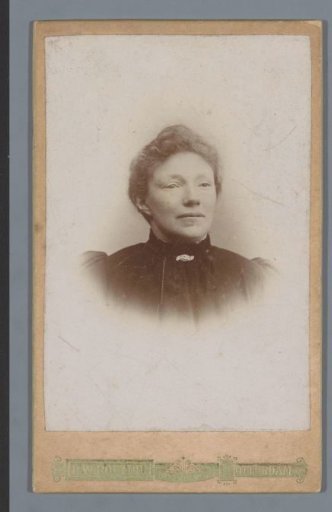 Portrait of an unknown woman