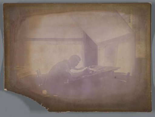Willem Witsen at the drawing table