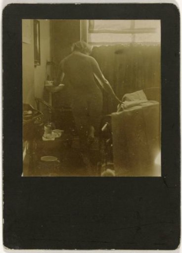Marie Jordan Nude, Seen from the Back