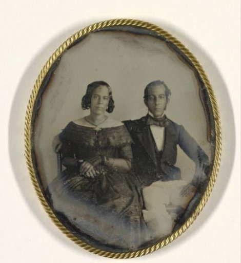 Portrait of a Couple from Suriname