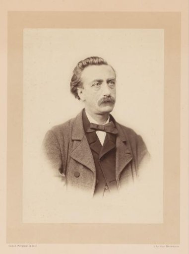 Portrait of the writer Multatuli