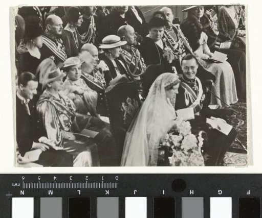 Huwelijk van prinses Juliana en prins Bernard, 1937